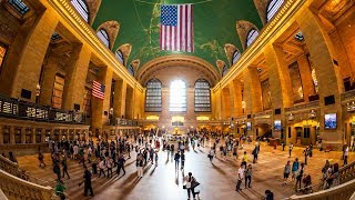 Walking Tour of Grand Central Terminal — New York City 【4K】🇺🇸 [upl. by Sothena]