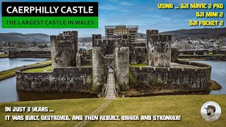 Caerphilly Castle  The Largest in Wales 2nd in Britain [upl. by Jelsma]