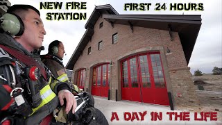 First 24 Hours in a New Fire Station  A Day in the Life [upl. by Hulbert]