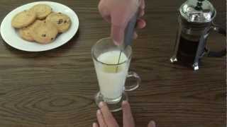 Aerolatte  The Original Steam Free Milk Frother [upl. by Akemyt]