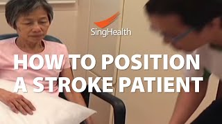 How To Position A Stroke Patient [upl. by Admama]