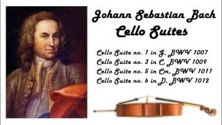 Johann Sebastian Bach  Cello suites in 432 Hz great for reading or studying [upl. by Carena]