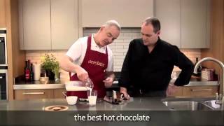 How to make a hot chocolate using an aerolatte milk frother [upl. by Solana]